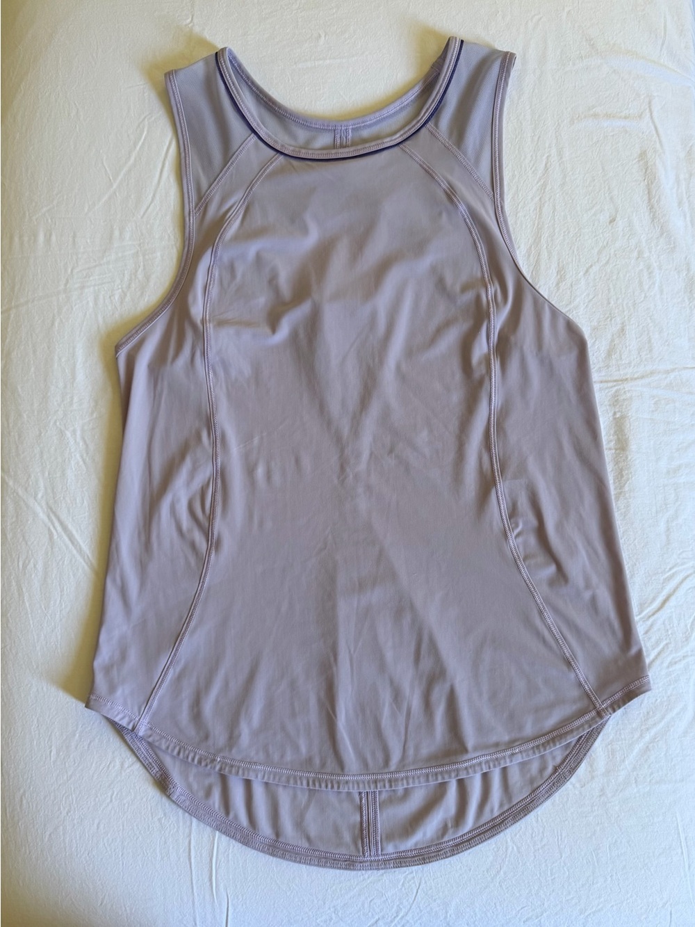 lululemon Lavender High-Neck Performance Tank